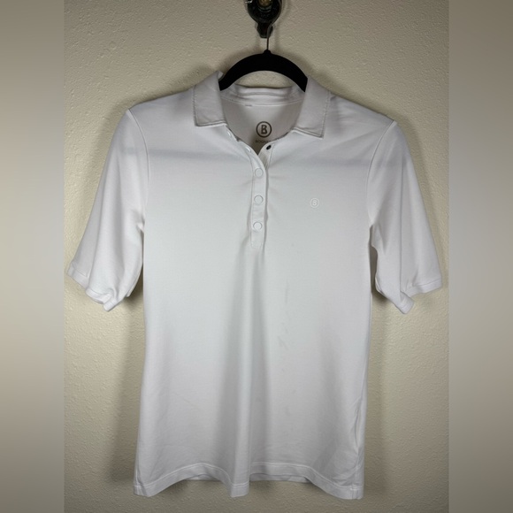 Bogner Tammy Golf Polo White Short Sleeve 6 (S) - Picture 1 of 6